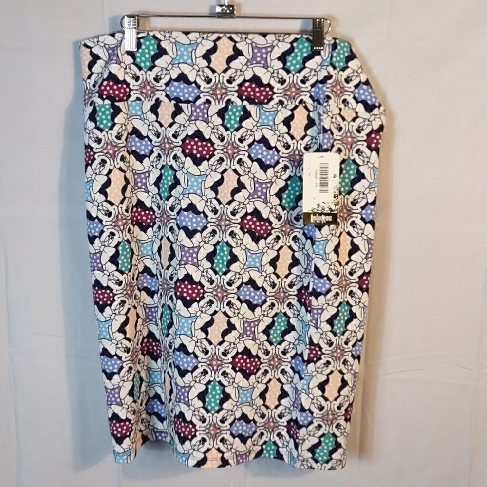 Disney LuLaRoe "Cassie" Minnie Mouse Pencil Skirt